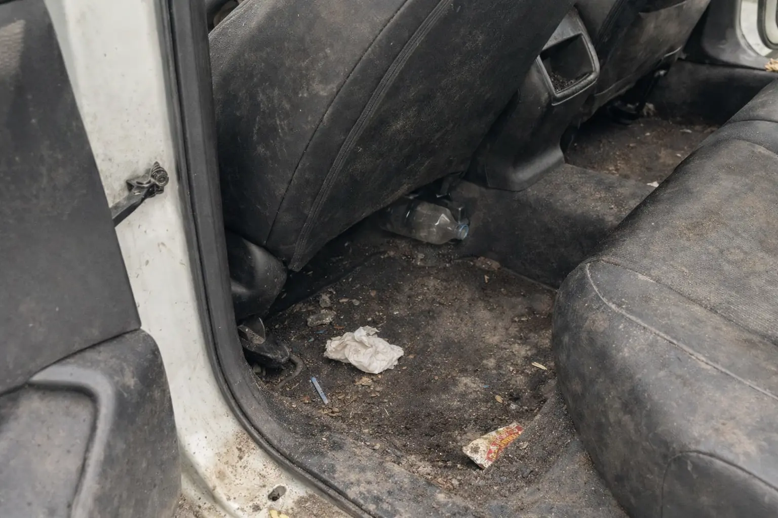 Interior detailing before